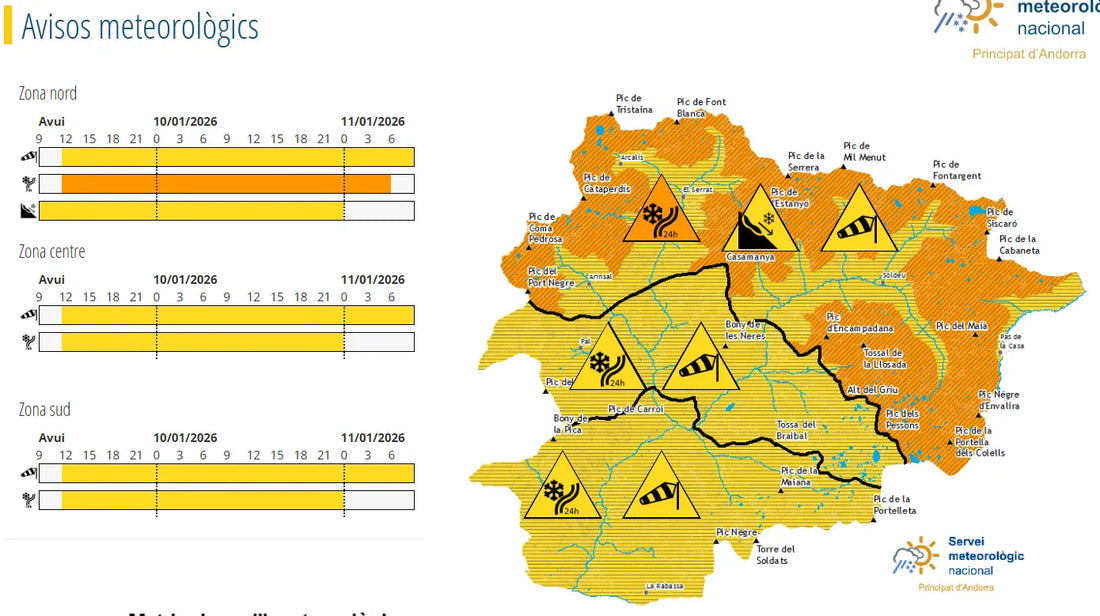 El Domingo 11 de Enero: Condiciones Perfectas para Freeriders en Andorra (Después de la Tormenta Goretti)