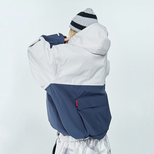 Anorak Snow Bicolor Block-Core Oversize