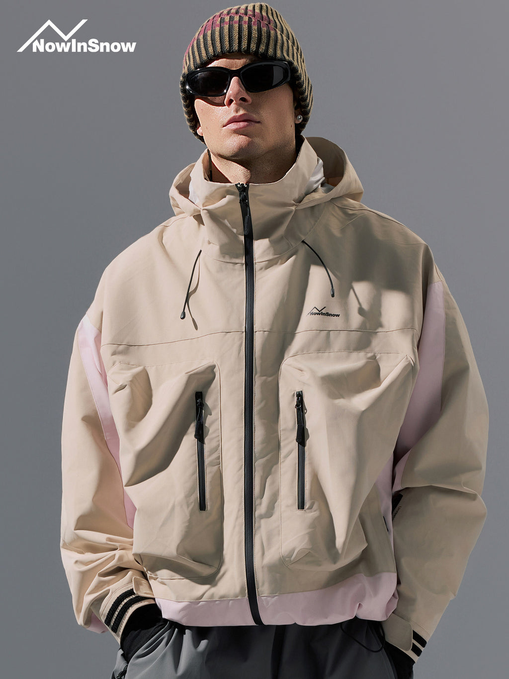 Chaqueta Snowboard Nowisnow Bicolor Oversize 20K