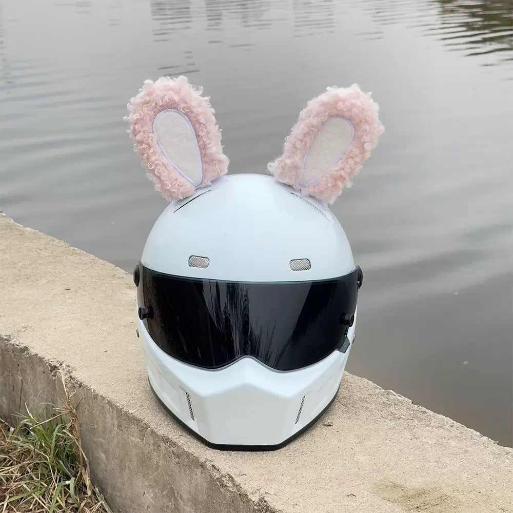 Funda Casco Snow Bunny Plush Y2K