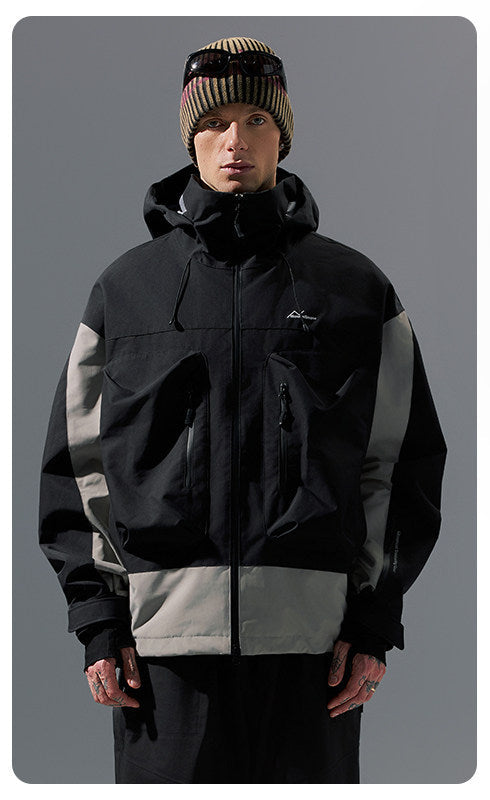 Chaqueta Snowboard Nowisnow Bicolor Oversize 20K
