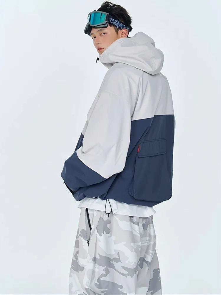 Anorak Snow Bicolor Block-Core Oversize