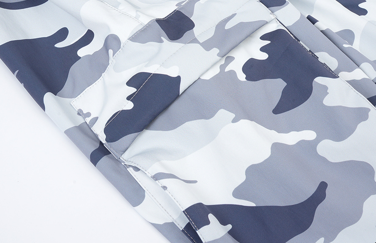 Pantalón Snowboard Baggy Blue Camo 20K