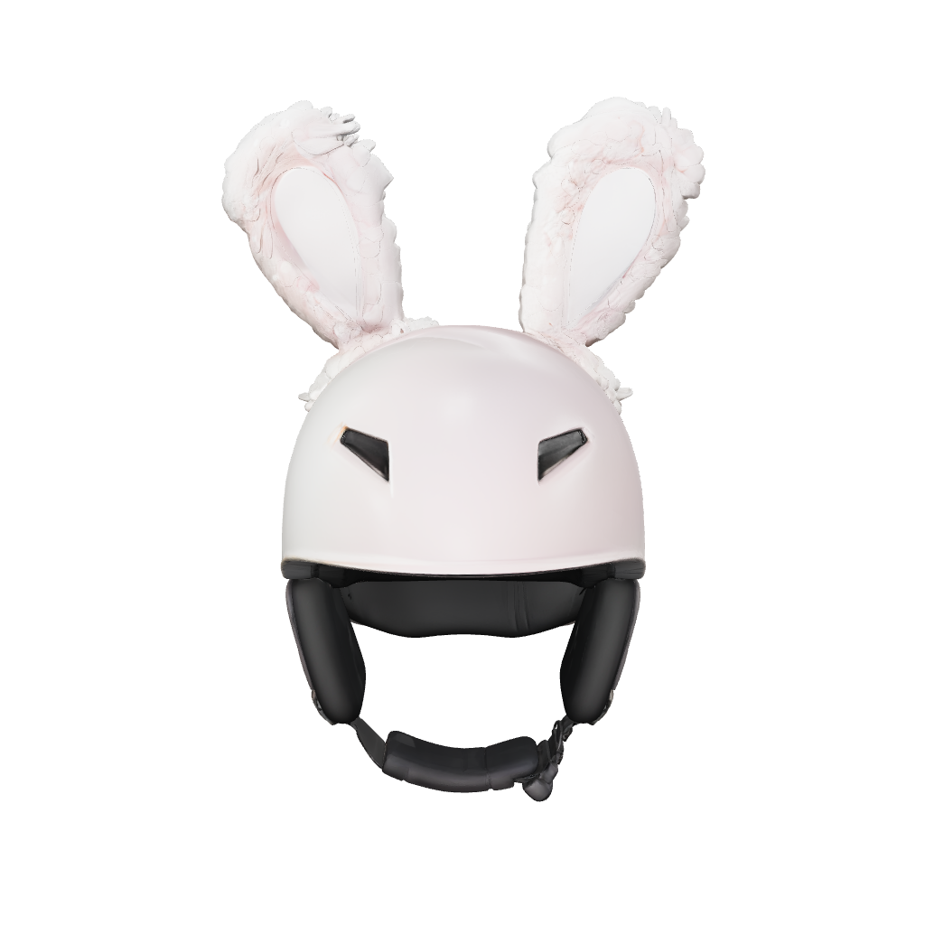 Funda Casco Snowboard Peluche Conejo